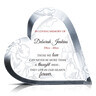 Personalized Standing Heart Memorial Gift