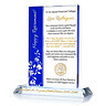 Personalized Crystal Religious Retirement Gift Plaque