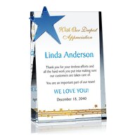 Star Employee/Staff Appreciation Plaque