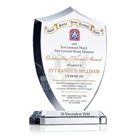 Military Shield Plaque