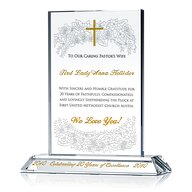 Pastor Wife Christmas Gift Plaque & Wording Ideas