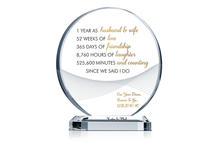 1st Wedding Anniversary Quote for Husband