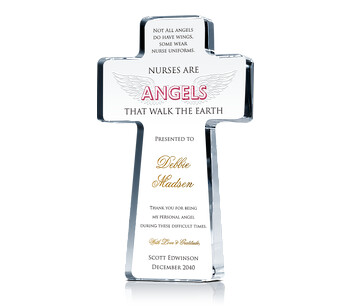 Angel Wings Nurse Appreciation Cross