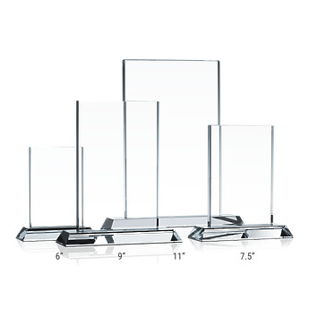 Clear Rectangle Award Plaques